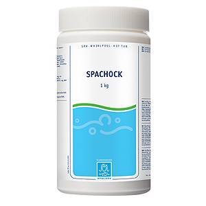 SpaCare SpaChock är en klorfri spabadsprodukt som oxiderar vattnet och säkerställer vattenhygienen i spabad utomhus.