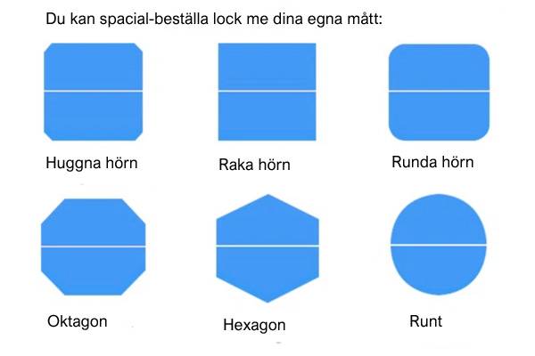 Du kan med en bra ritning måttbeställa ditt spalock