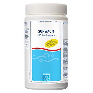 SpaCare Sunwac 9 liten snabblösande klortablett