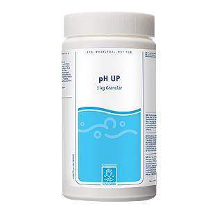 Har vattnet ett pH-värde på under 7,0 rekommenderar vi att du använder SpaCare pH Up Granular för att höja pH-värdet.
